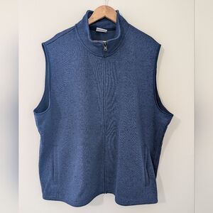 Saddlebred Navy Blue Knit Vest